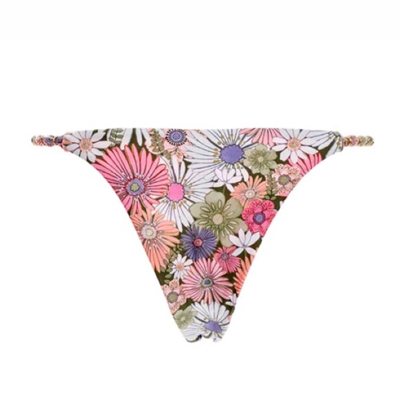 New! Agua Bendita Java Dakota floral bikini bottom 24302 - Picture 3 of 11